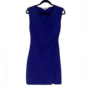 Diane von Furstenberg Bevin Purple Sheath Dress Size 4